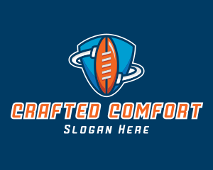 College Football Shield  logo design