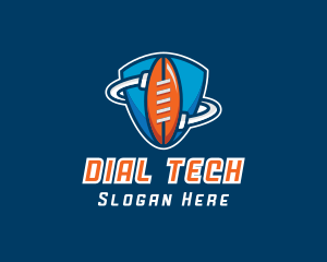 College Football Shield  logo design