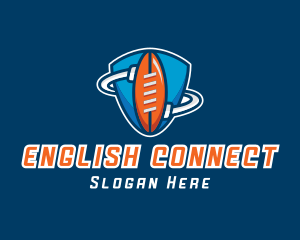 College Football Shield  logo design