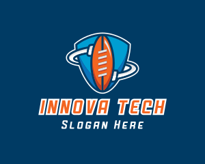 College Football Shield  logo design