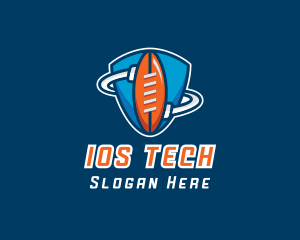 College Football Shield  logo design