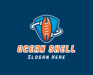 College Football Shield  logo design