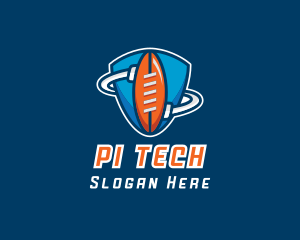 College Football Shield  logo design