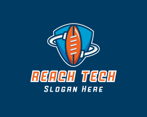 College Football Shield  logo design