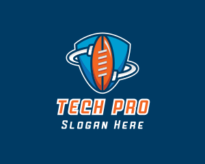 College Football Shield  logo design