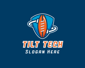 College Football Shield  logo design