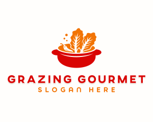 Soup Hot Pot Cooking logo design