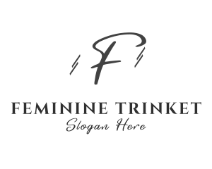 Feminine Beauty Fashion  logo design