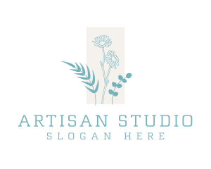 Vintage Floral Boutique logo design