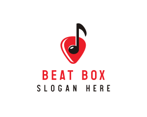 Guitar Pick Note logo