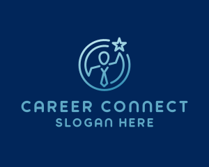 Recruitment Employment Leadership logo