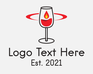 Candle Wine Liquor  logo