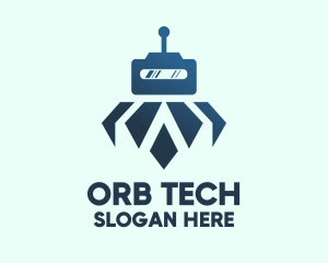 Tech Robot Android logo design