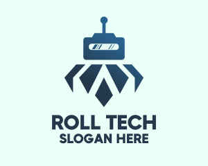 Tech Robot Android logo design