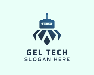 Tech Robot Android logo design