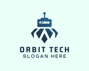 Tech Robot Android logo design