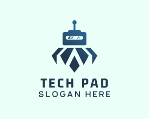 Tech Robot Android logo design