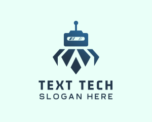 Tech Robot Android logo design