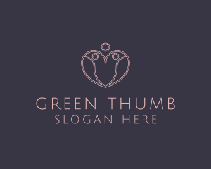 Fertility Clinic Heart logo