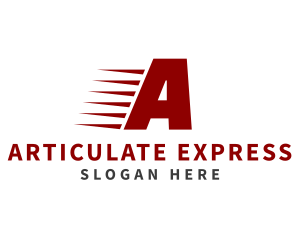 Express Logistics Moving Company logo design