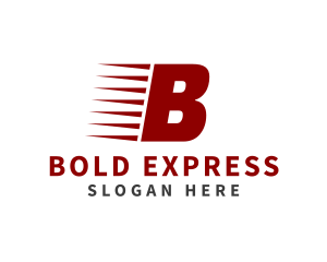 Express Logistics Moving Company logo design