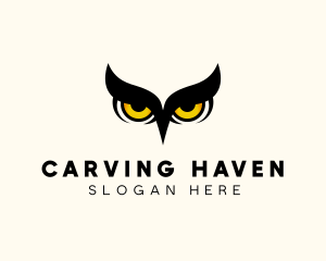 Night Owl Bird logo design