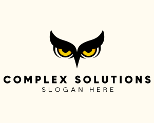 Night Owl Bird logo design