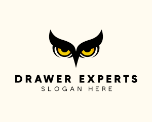 Night Owl Bird logo design