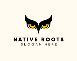 Night Owl Bird logo design