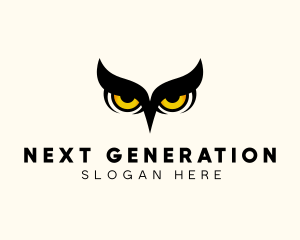 Night Owl Bird logo design