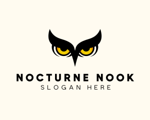 Night Owl Bird logo design