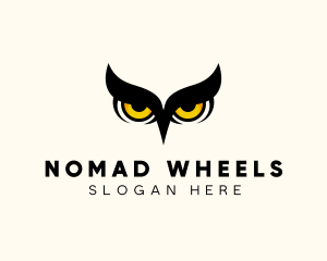 Night Owl Bird logo design