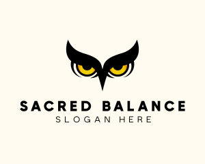 Night Owl Bird logo design