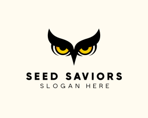 Night Owl Bird logo design