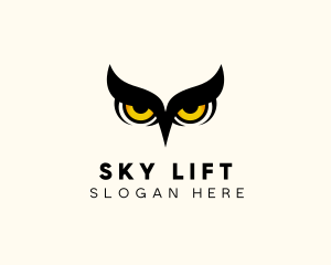 Night Owl Bird logo design