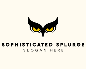 Night Owl Bird logo design