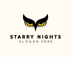 Night Owl Bird logo design