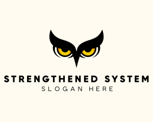 Night Owl Bird logo design