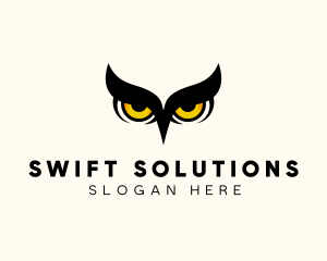 Night Owl Bird logo design