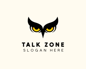 Night Owl Bird logo design