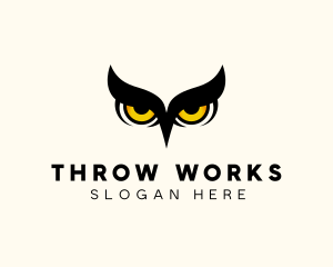 Night Owl Bird logo design