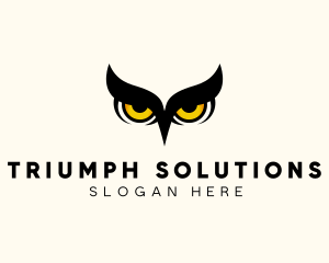 Night Owl Bird logo design