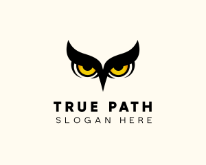 Night Owl Bird logo design