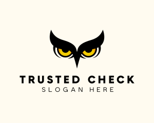 Night Owl Bird logo design