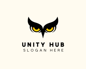 Night Owl Bird logo design