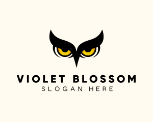 Night Owl Bird logo design