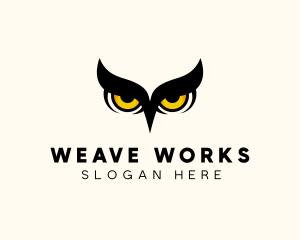 Night Owl Bird logo design