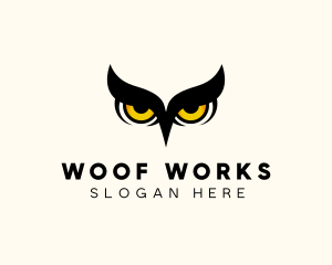 Night Owl Bird logo design