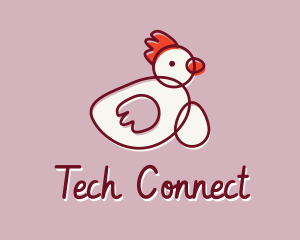Chicken Hen Egg  logo