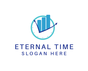 Finance Time Management logo design